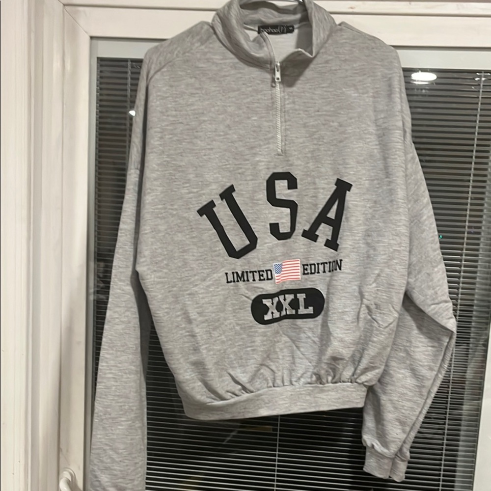 Gray USA Limited Edition Men's Sweater